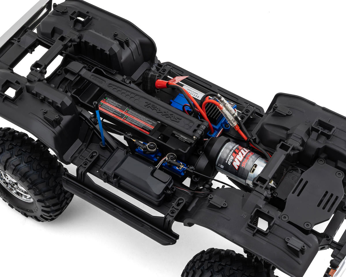 Traxxas TRX-4 High Trail Edition 1/10 RTR Rock Crawler με 1972 Chevy K5 Blazer Body – Blue