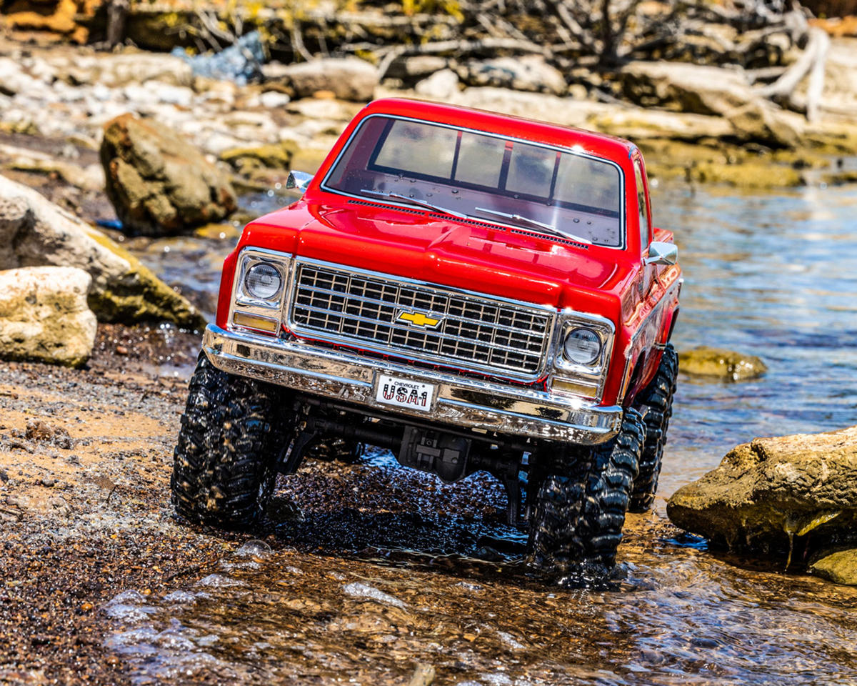 Traxxas TRX-4 1979 Chevrolet K10 Red RTR 1/10 4WD Scale & Trail Rock Crawler με XL-5 HV ESC & TQ 2.4GHz