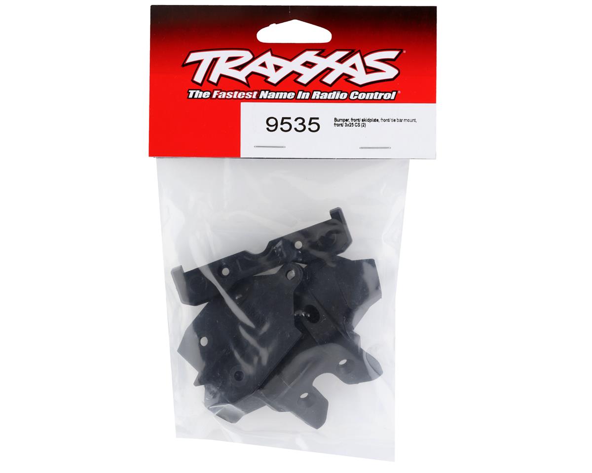 Traxxas Sledge Front Bumper w/Skidplate & Tie Bar Mount