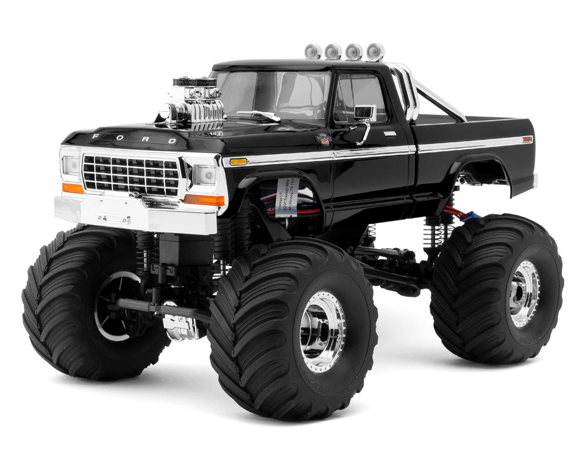 Traxxas TRX-4MT 1/18 4WD RTR Micro Monster Truck w/1979 Ford F-150 Body (Black) w/TQ 2.4GHz Radio