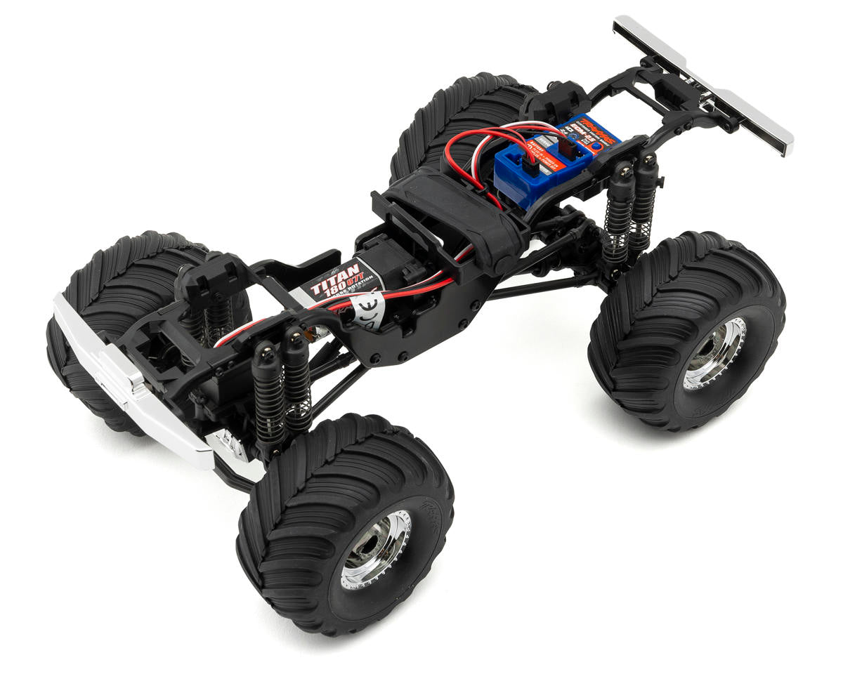 Traxxas TRX-4MT 1/18 4WD RTR Micro Monster Truck w/1979 Ford F-150 Body (Black) w/TQ 2.4GHz Radio