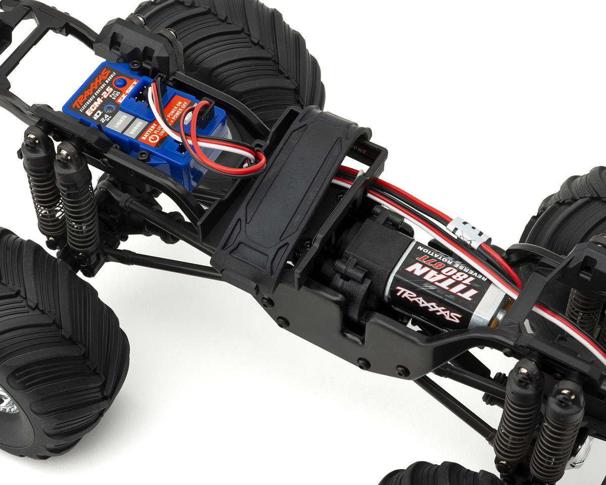 Traxxas TRX-4MT 1/18 4WD RTR Micro Monster Truck w/1979 Ford F-150 Body (Black) w/TQ 2.4GHz Radio