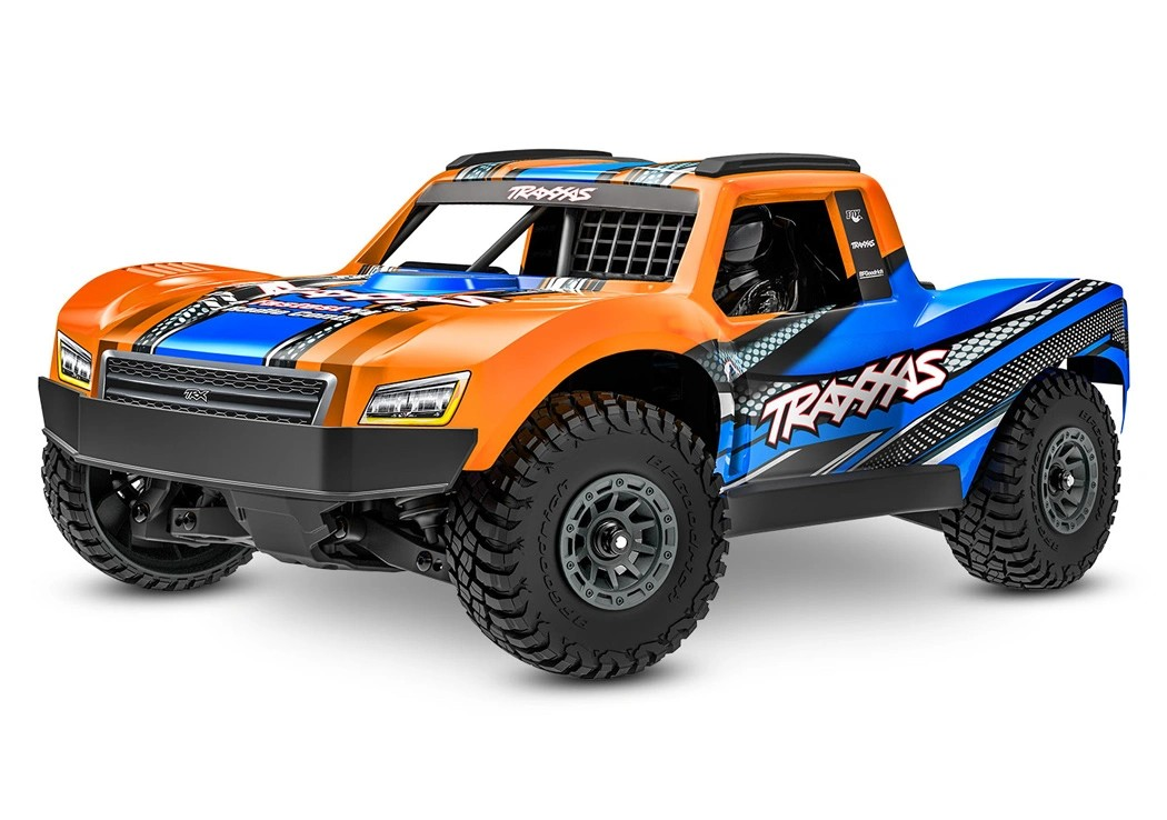 Traxxas Mini Slash® Brushless 1/16 4WD RTR Short Course Truck (Orange) w/TQ™ 2.4Ghz Radio, Battery