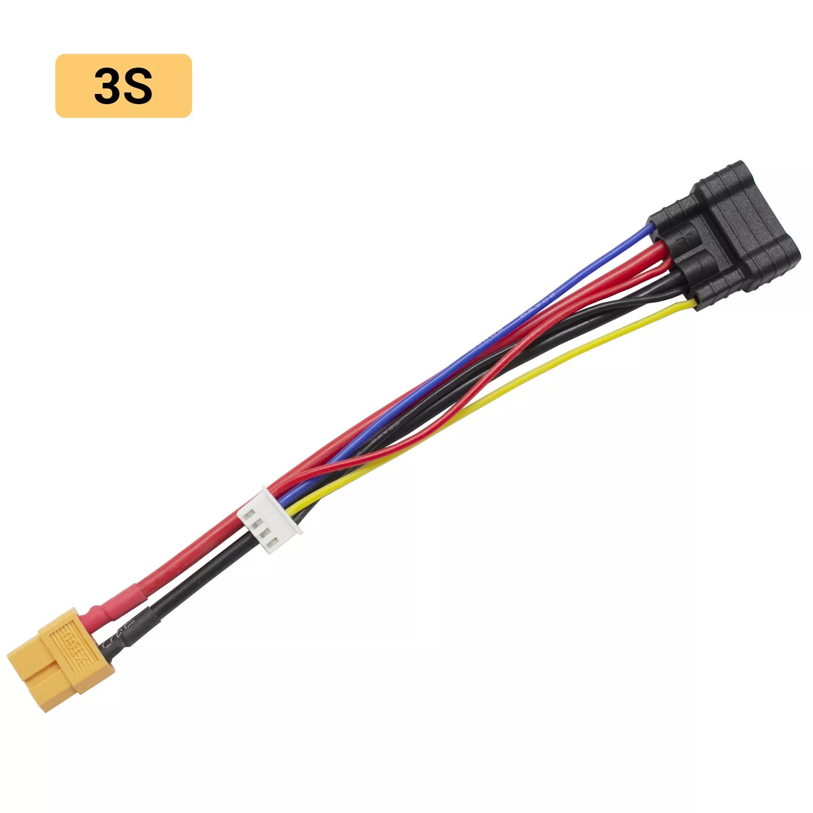 ProtonRC 4S/3S/2S Lipo Battery Bullet Connector Cable Traxxas Adapter fit for XT60
