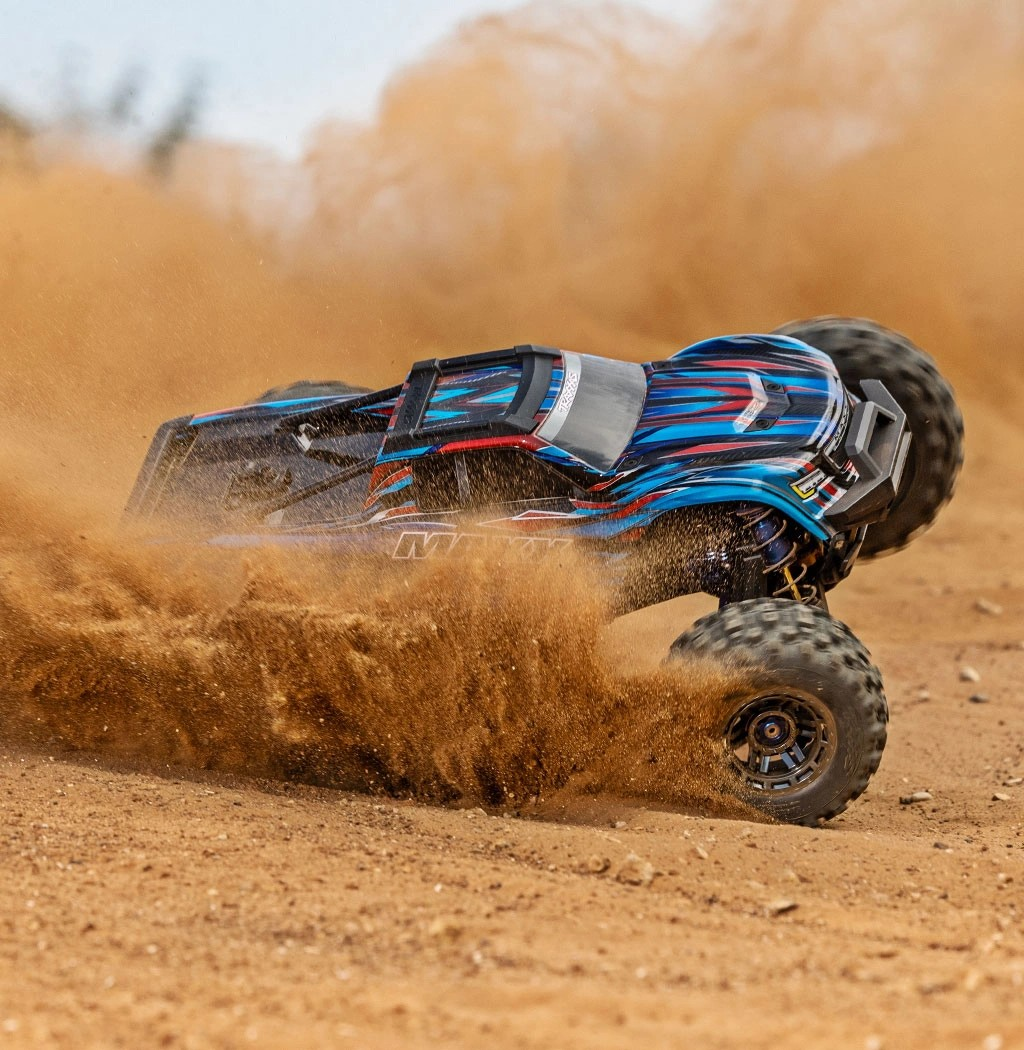 Traxxas MAXX Ultimate VXL-4s 4WD 1/10 RTR TQi TSM Blue