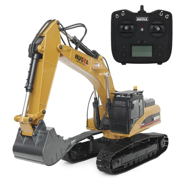 Huina 1580 1:14 All Metal Remote Control Excavator V5 (2025 Model)