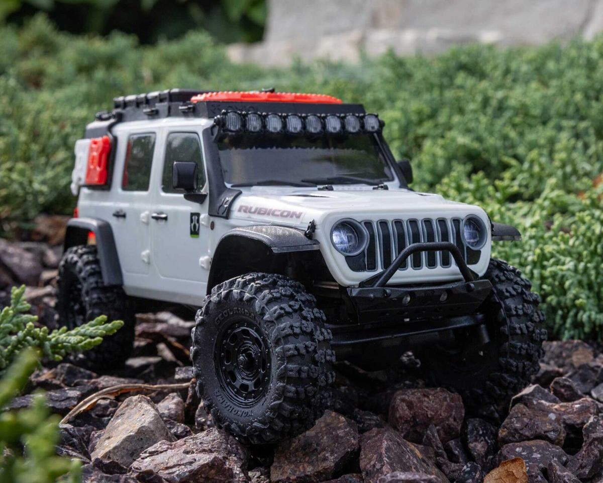 Axial SCX30 Jeep Wrangler JLU 1/30 4WD RTR Mini Crawler (Λευκό)