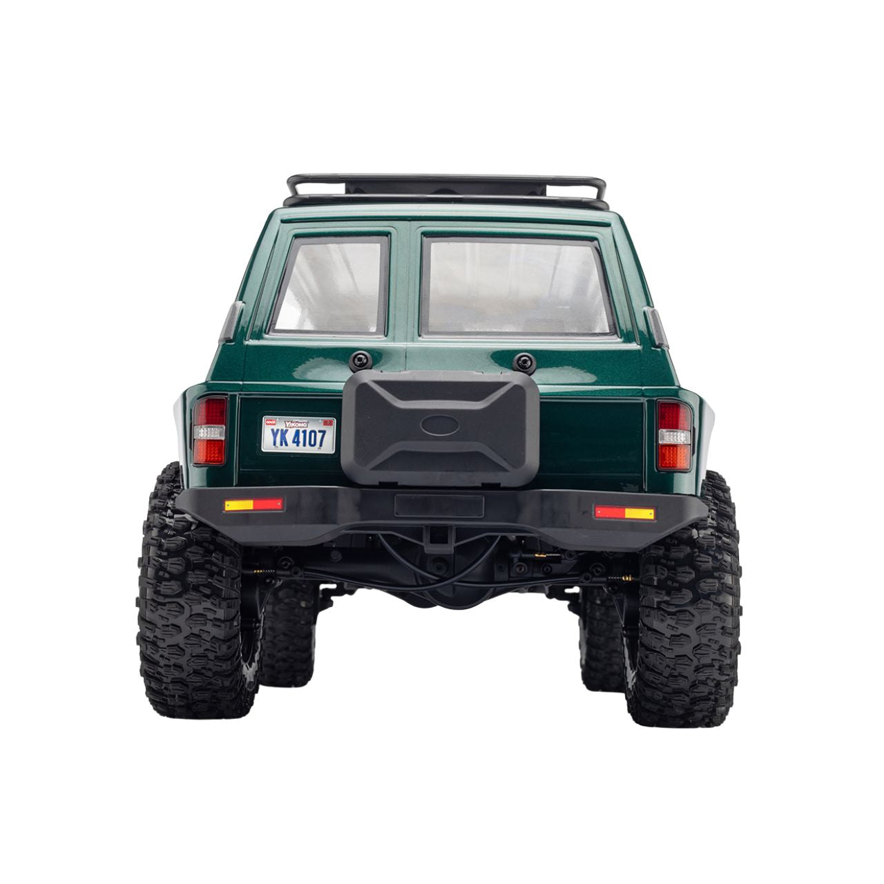 Yikong YK4107 PRO 1/10 Brushless Crawler 4WD RTR – Πράσινο – εικόνα 4