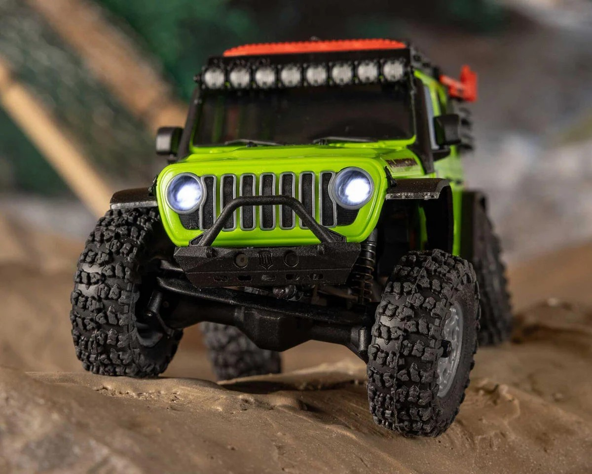 Axial SCX30 Jeep Wrangler JLU 1/30 4WD RTR Mini Crawler (Πράσινο)