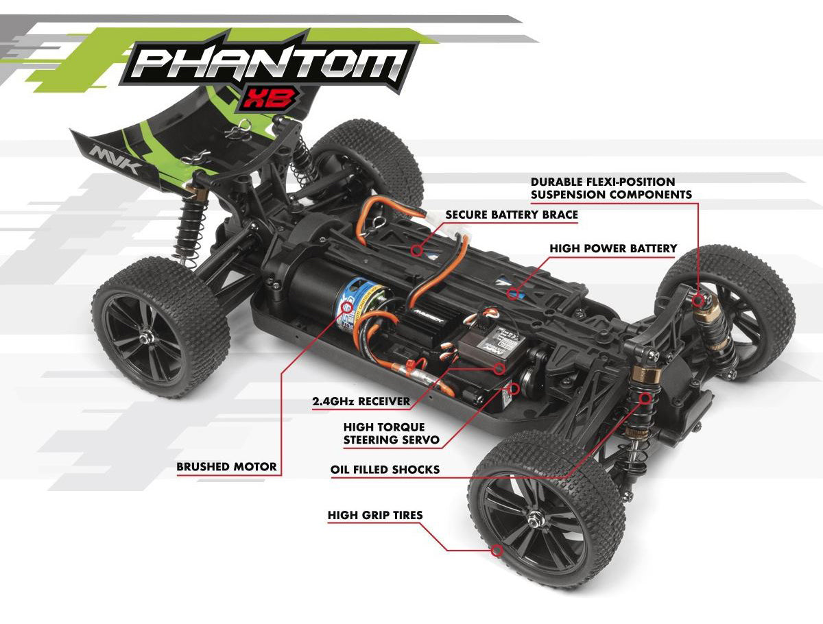 Maverick Phantom XB 1:10 Buggy RTR