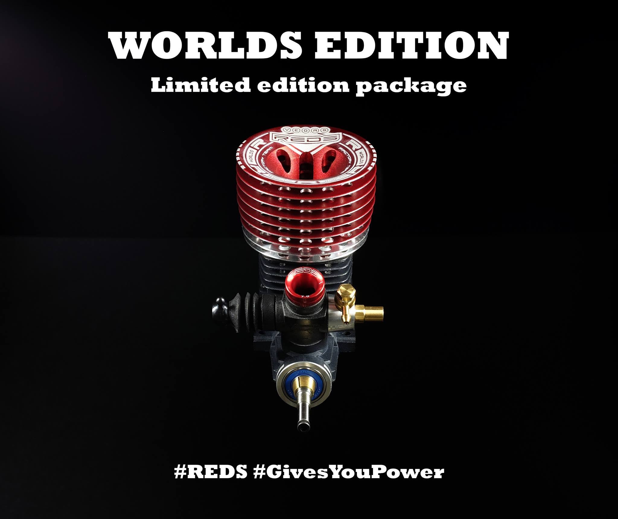 REDS Las Vegas Worlds Edition 2016 .21 Off-Road Nitro Buggy Engine Combo - RACERC