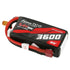 Gens ace 3600mAh 11.4V 3S1P 60C High Voltage Lipo Battery Pack with T-plug