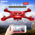 Syma X5UW Wifi FPV 720P HD Camera Quadcopter Drone with Flight Plan Route App Control & Altitude Hold Function - RACERC
