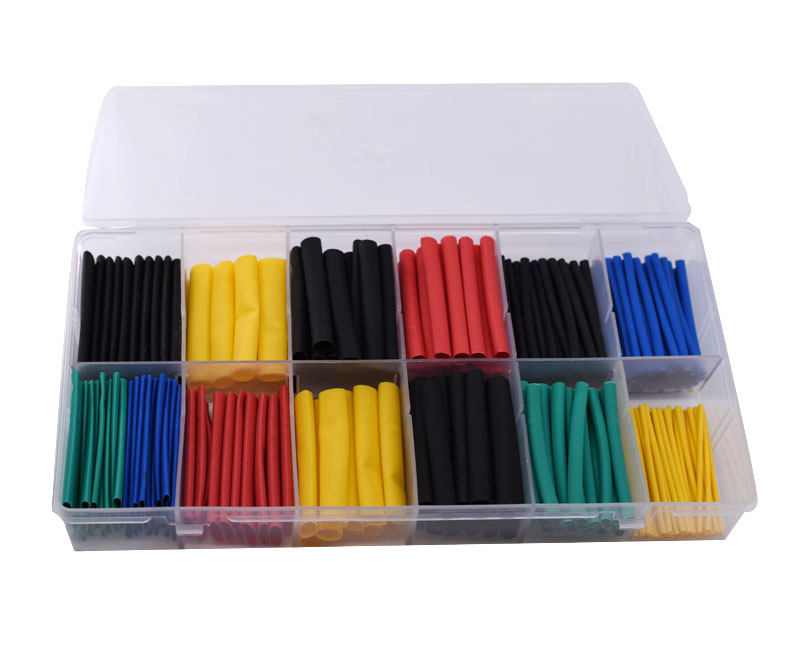 280 Pieces Colored Heat Shrink Tube Kit