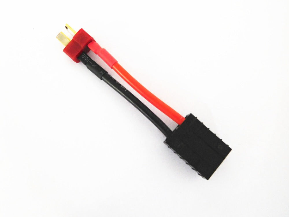 ProtonRC TRX Female to Deans Male T Plug Connector RC Charger Adapter Converison Cable 14AWG 100MM