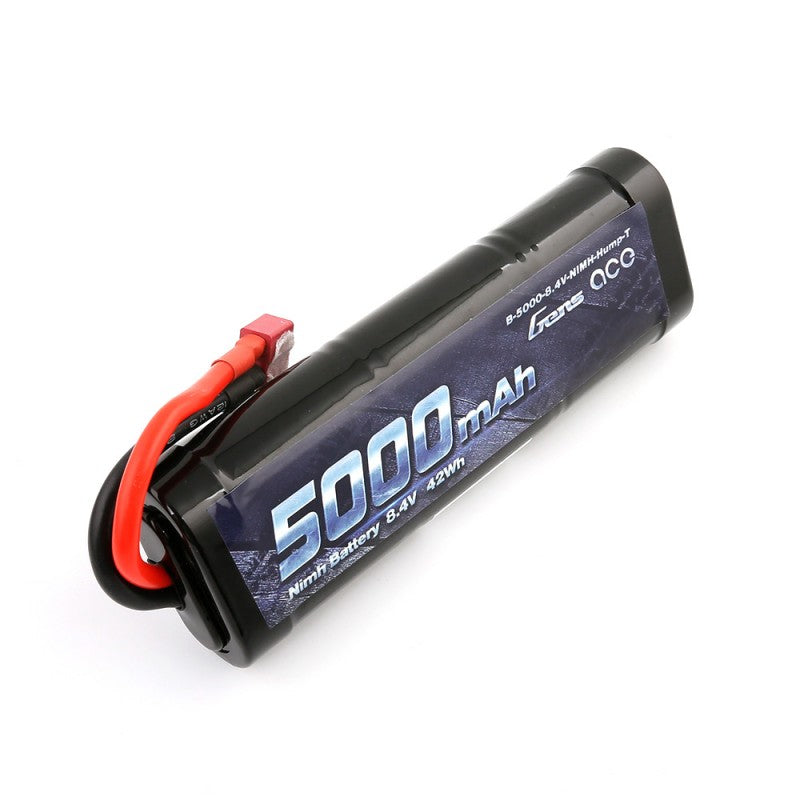 Gens ace Traxxas 5000mAh 8.4V 7-Cell NiMH Hump Battery Pack with T plug