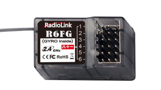 Δέκτης ραδιοζεύξης R6FG v4 (συμπεριλαμβανομένου γυροσκοπίου) R6FG 