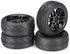 Wheel Set Onroad "6 Spoke / Profile" black 1:10 (4 pcs) - RACERC