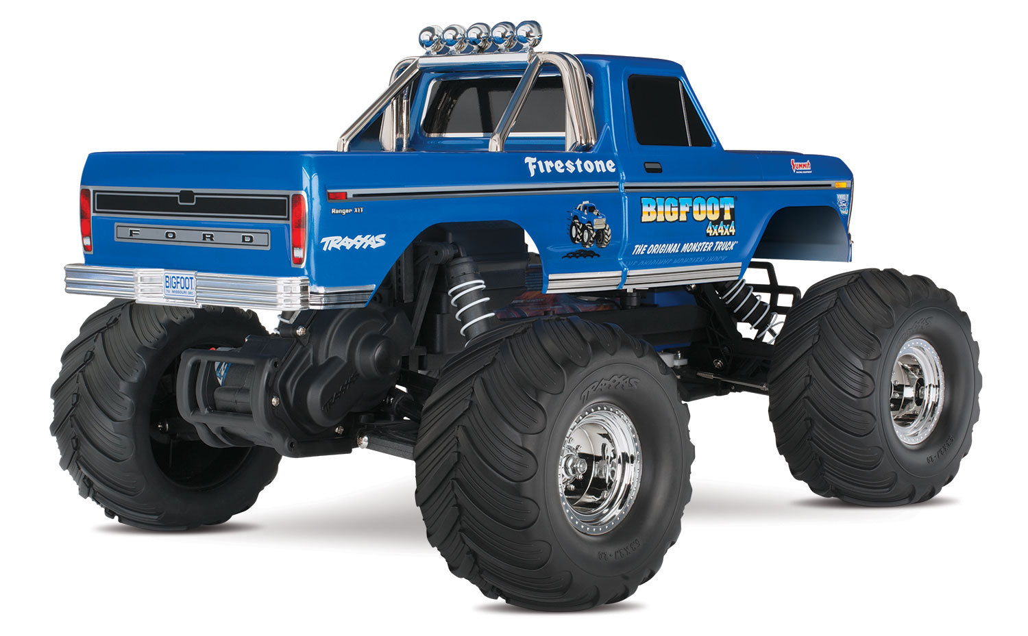 Traxxas "Bigfoot No.1" Original Monster RTR 1/10 2WD Monster Truck με ραδιόφωνο 2,4 GHz, μπαταρία και φορτιστή DC