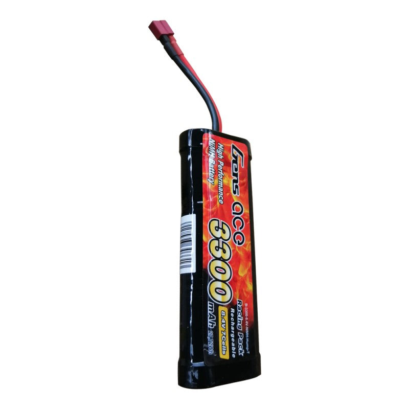 Gens ace 3300mAh 8,4V 7-cell NiMH Hump Battery Pack με βύσμα T