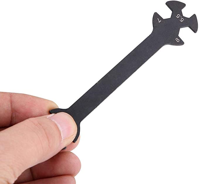 ProtonRC Multifunctional 6 in 1 RC Wrench Tool 3/4/5/5.5/7/8MM For Turnbuckles with Nuts