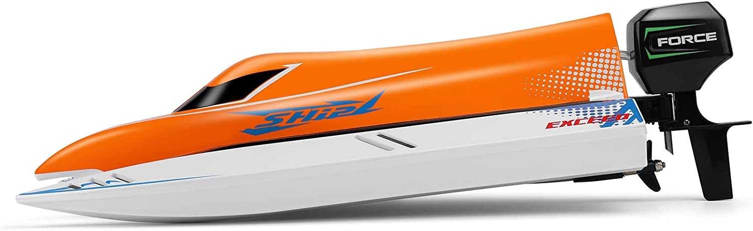 WLtoys WL915-A Brushless RC Boat, 2.4GHz Remote Control Boat, 45KM/H High Speed RC Racing Boat ( rights itself if flipped )