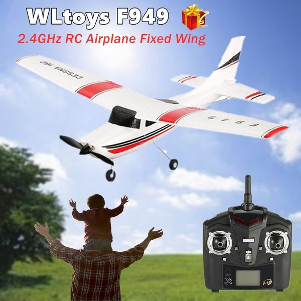 Αεροσκάφος WLToys F949 3CH 2,4 GHz Micro Cessna 182 RTF