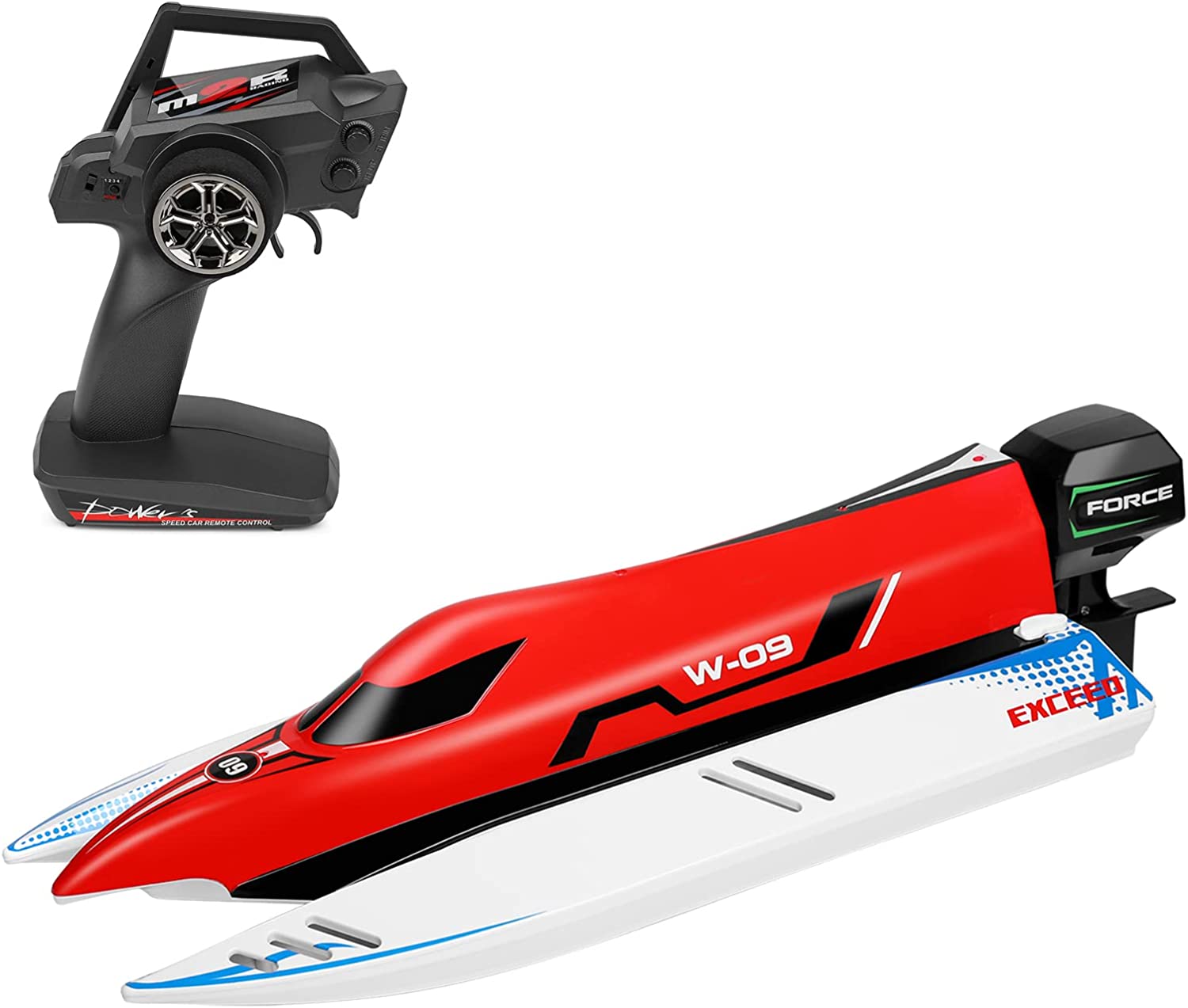 WLtoys WL915-A Brushless RC Boat, 2.4GHz Remote Control Boat, 45KM/H High Speed RC Racing Boat ( rights itself if flipped )