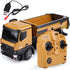 Huina 1573 RTR 2.4GHz 10 Channel 1:14 Remote Control RC Truck Dump Self-discharging Metal Auto