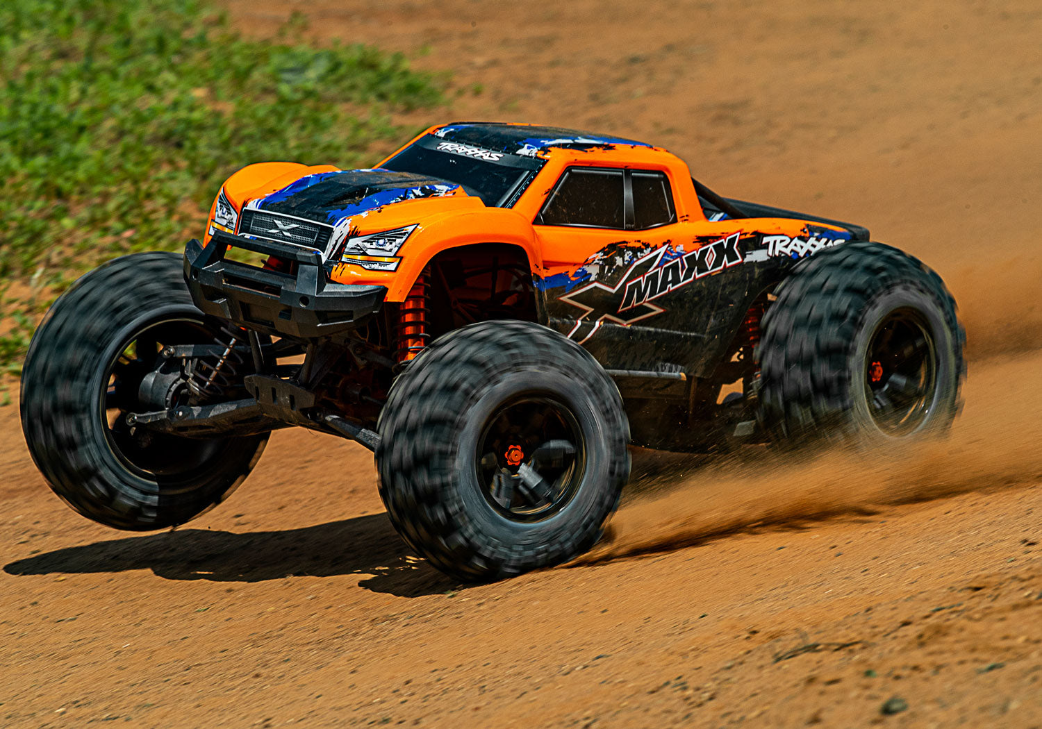 Traxxas X-Maxx 8S 4WD Brushless RTR Monster Truck (Orange) w/2.4GHz TQi Radio & TSM