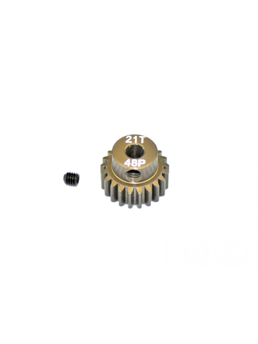 ARROWMAX AM348021 - PINION GEAR - HARD COATED - 48dp - 21 Teeth - RACERC