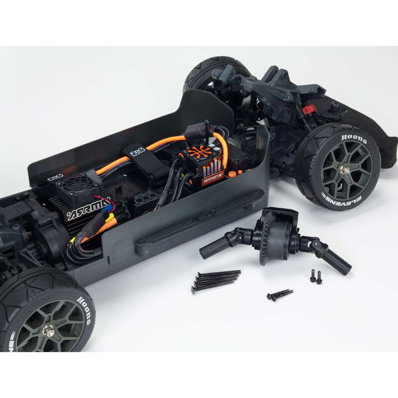 Arrma Vendetta 3S BLX Brushless 1/8 RTR Electric 4WD Speed ​​Bash Racer (Μπλε) με ραδιόφωνο DX3 2,4 GHz, Smart ESC &amp; AVC