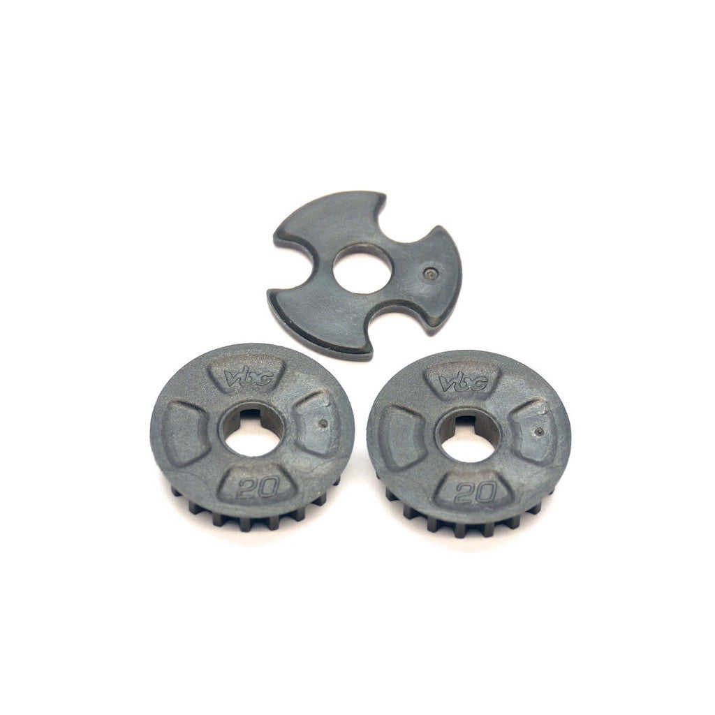 VBC Racing WildFire 20T Center Pulley/Pulley Spacer Set - RACERC