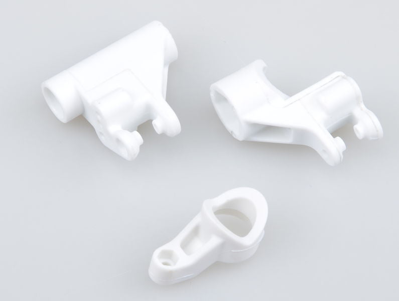 THE White Plastic Steering Parts - RACERC
