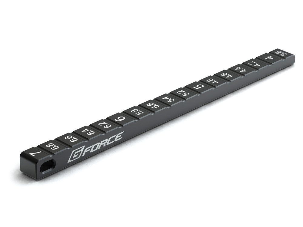 Ride Height Gauge 3.8-7.0mm（Black） - RACERC