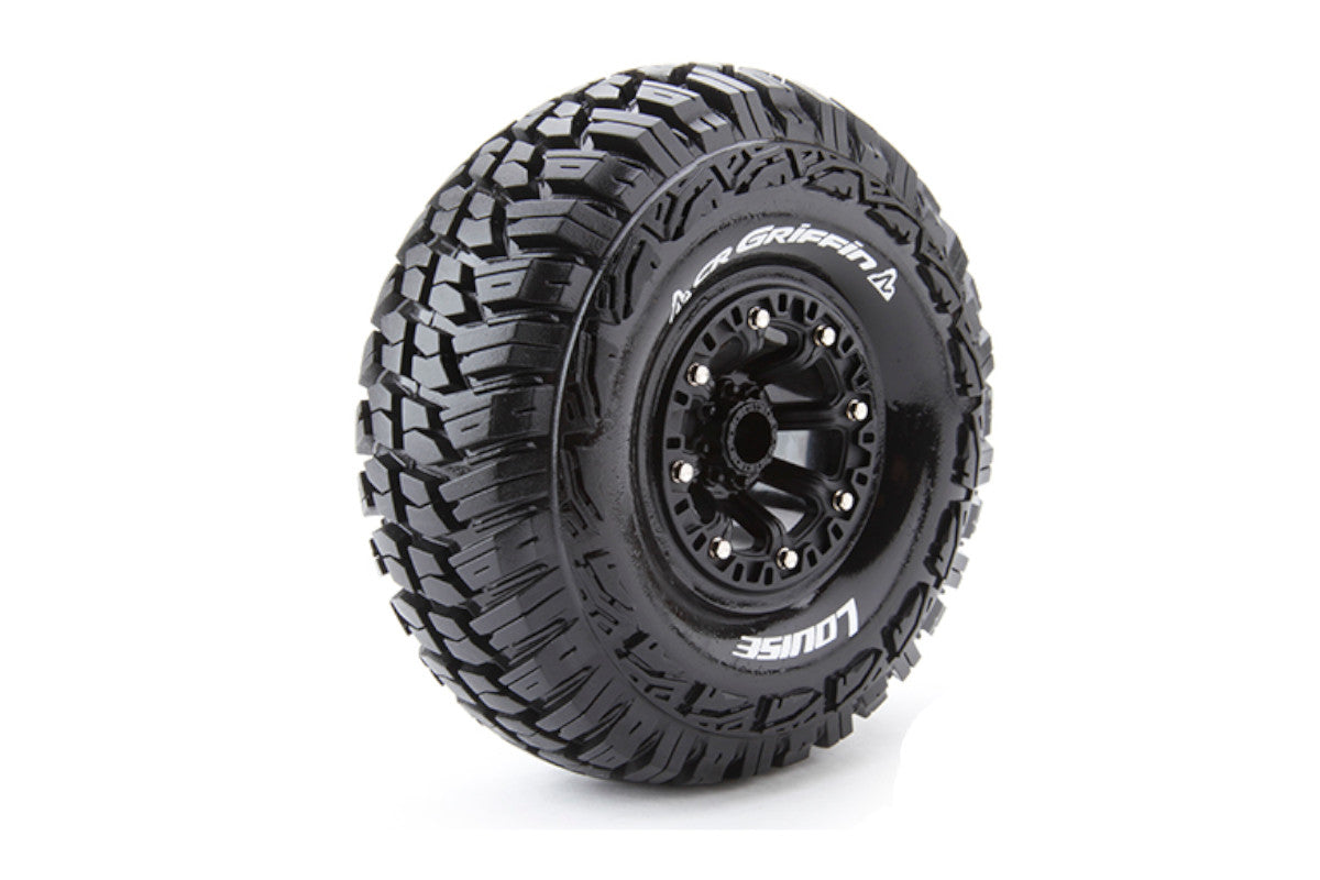 LOUISE Tire & Wheel CR-GRIFFIN 2.2″ Black (2)