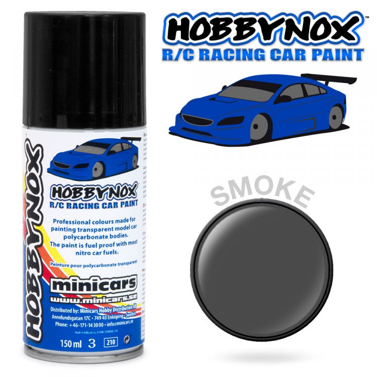 HOBBYNOX Smoke R/C Racing Car Spray Paint 150 ml - RACERC