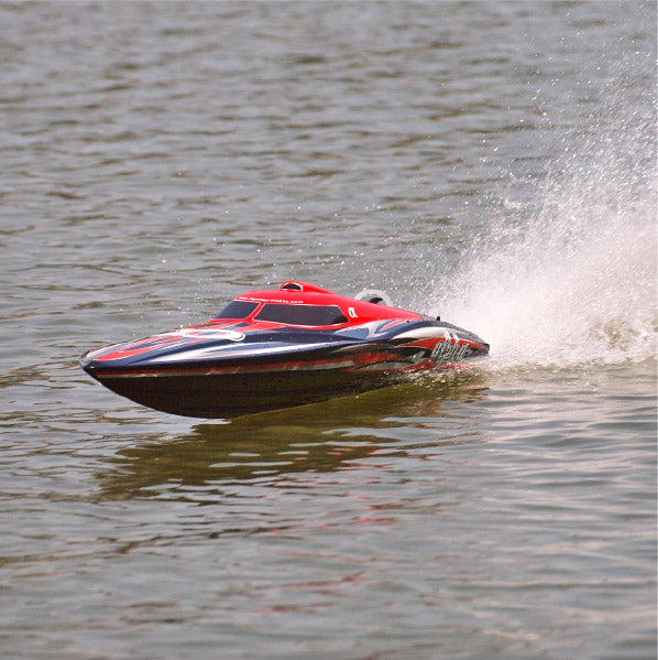 Joysway Alpha 1000mm Brushless V-Boat ARTR Red