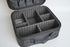 260X230X95MM HARD FRAME TOOL/CHARGER BAG/EQUIPMENT CASE (W/PARTITION PLATES & PARTS BOX)
