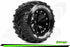 Louise Tire & Wheel Mt-Cyclone 2,8" 1/2-Offset Black (2) LT3226BH