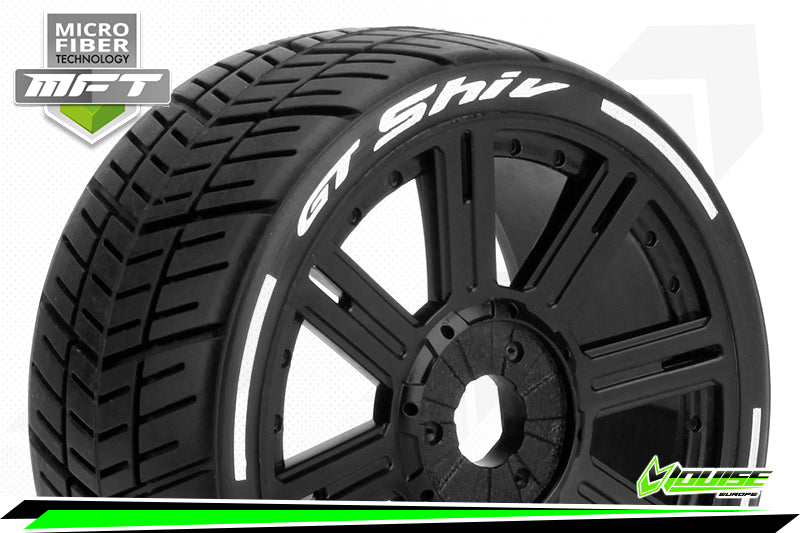 Louise Tires & Wheels GT-SHIV 1/8 GT Soft (MFT) Black (2)