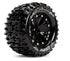 Louise MT-Pioneer 2.8" Mounted Tire - Black - 1/2 Off-set - Soft (2) LT3202BH