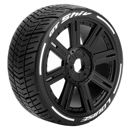 Louise Tires & Wheels GT-SHIV 1/8 GT Soft (MFT) Black (2)