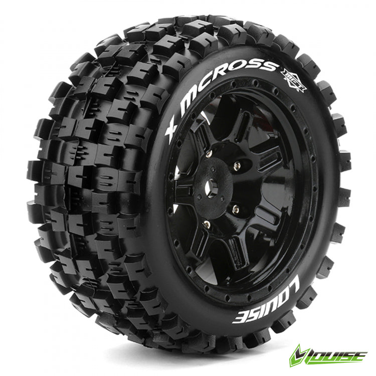 X Cross Rims Louise X-MCROSS Rim & Tyre X-MAXX 24mm hex – RACERC