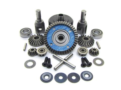 Mugen Seiki MBX8 HTD Front/Rear Differential Set (44T)