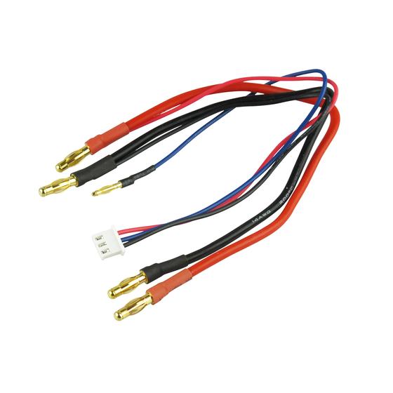 PROTONRC CHARGING CABLE XH GOLD CONNECTOR 4.0MM FOR HARDCASE 2S LIPO