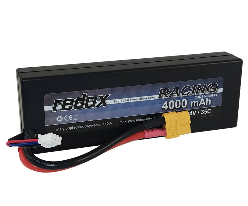 Redox 4000 mAh 7,4V 35C Hardcase - car LiPo pack