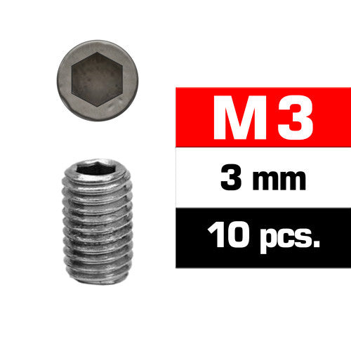 ΒΙΔΕΣ ΣΕΤ M3X3MM (10 ΤΕΜ.)