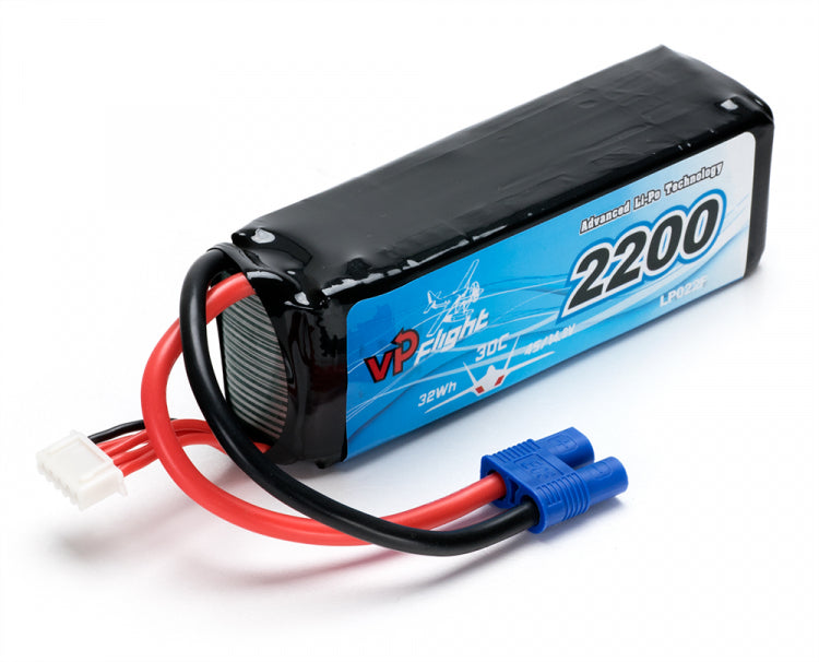 Li-Po Battery 4S 14,8V 2200mAh 30C EC3-Connector