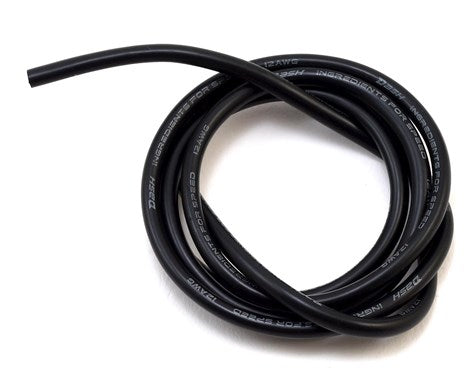 Arrowmax 12awg Wire (Black) (1 Meter) - RACERC